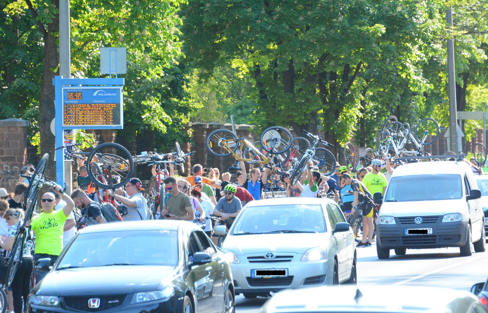 Bringázz Fehérvár - biciklis felvonulás volt szombaton